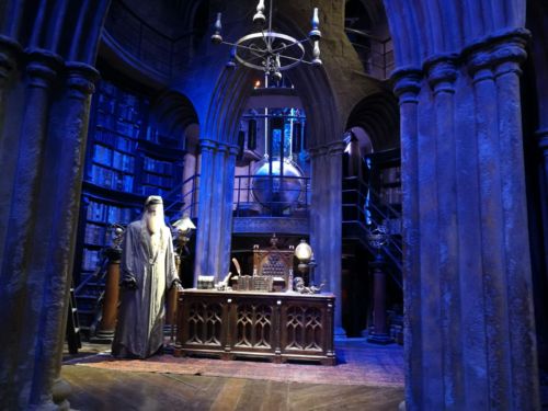 werkkamer van Perkamentus ofwel Dumbledore
