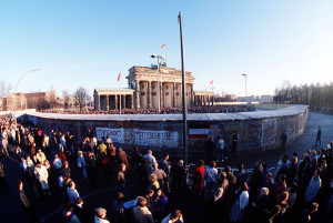 val van de muur tussen BRD en DDR